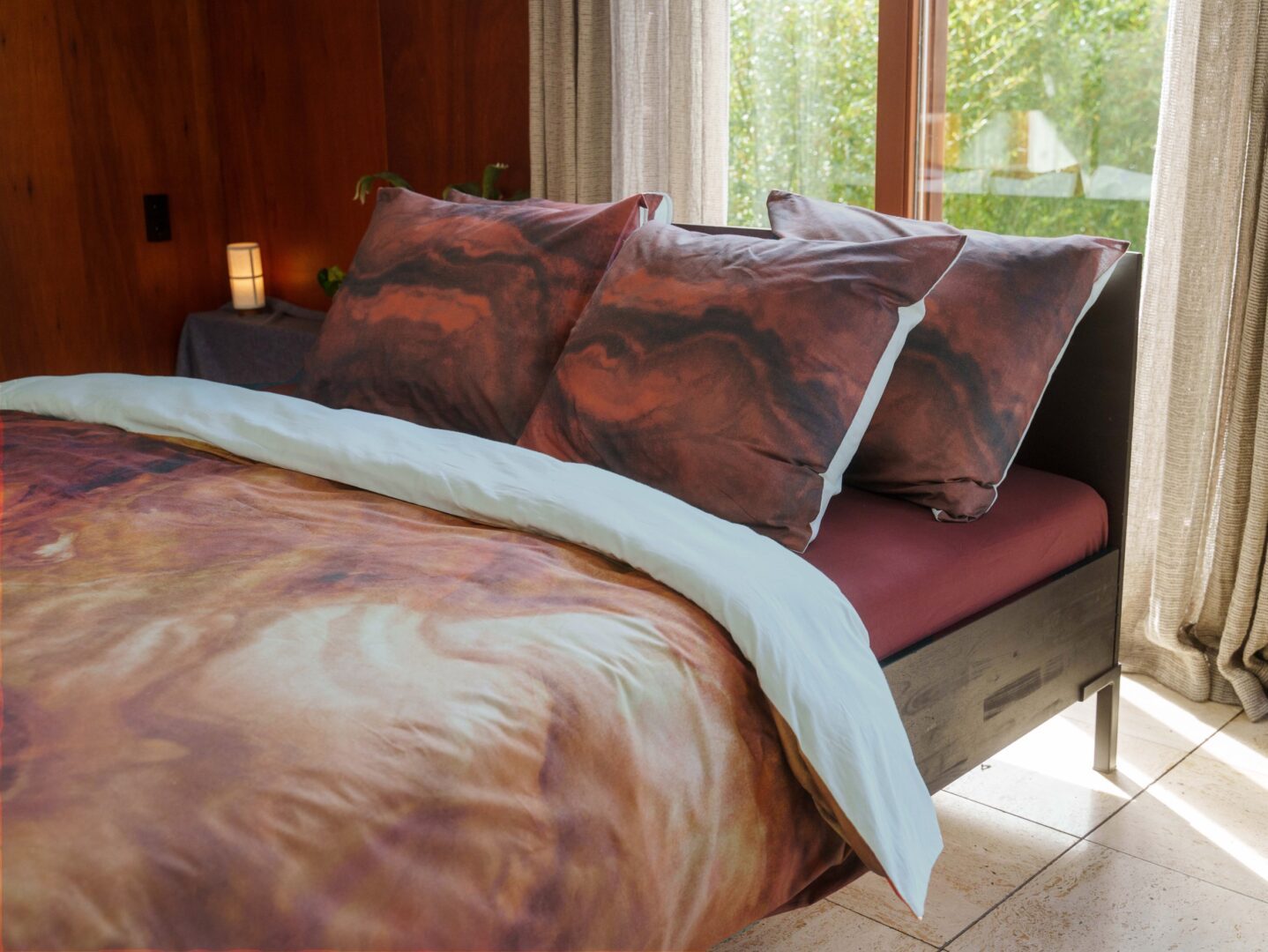 Cuanja dekbedovertrek - rood