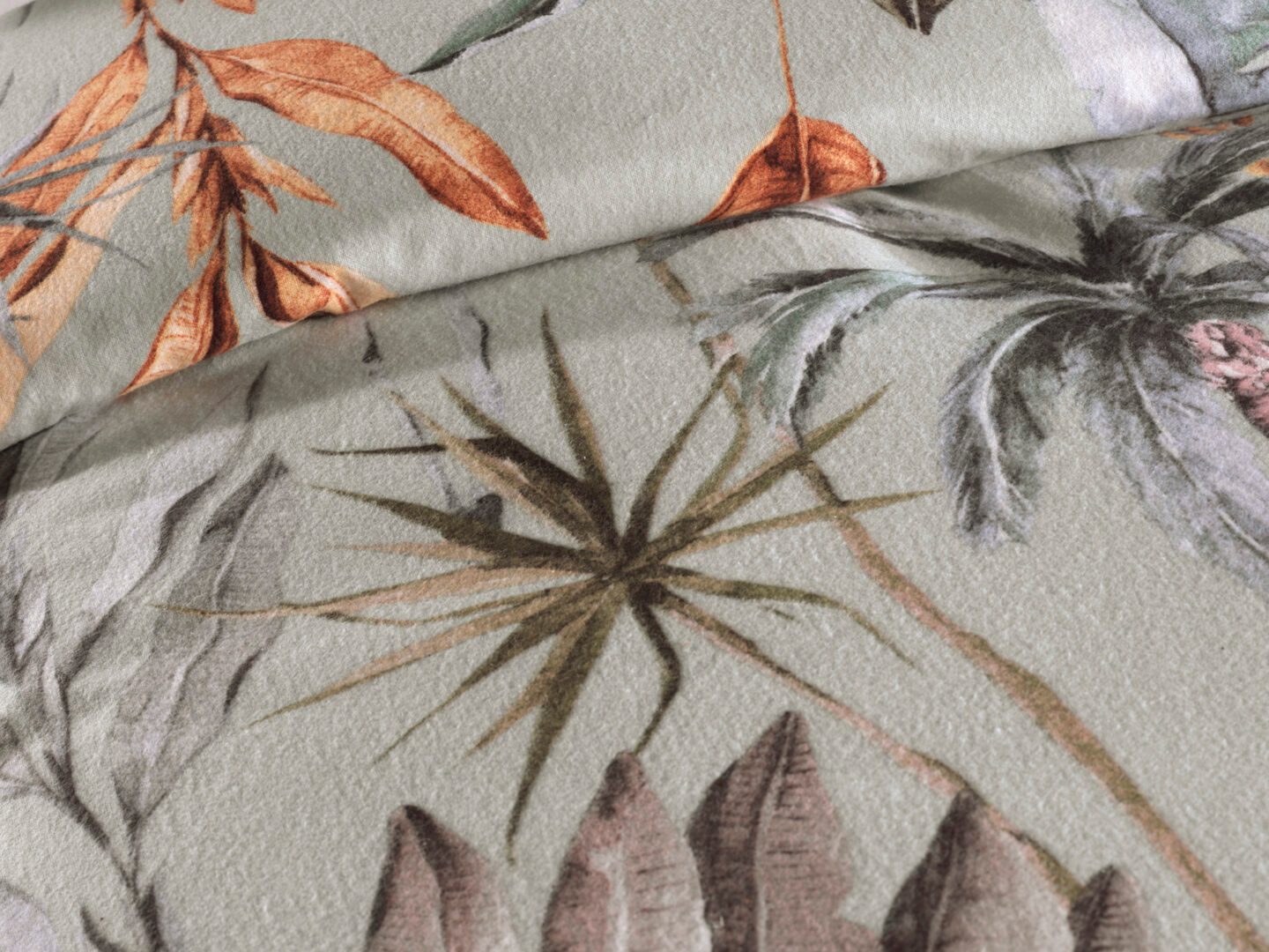 Areca flanel dekbedovertrek