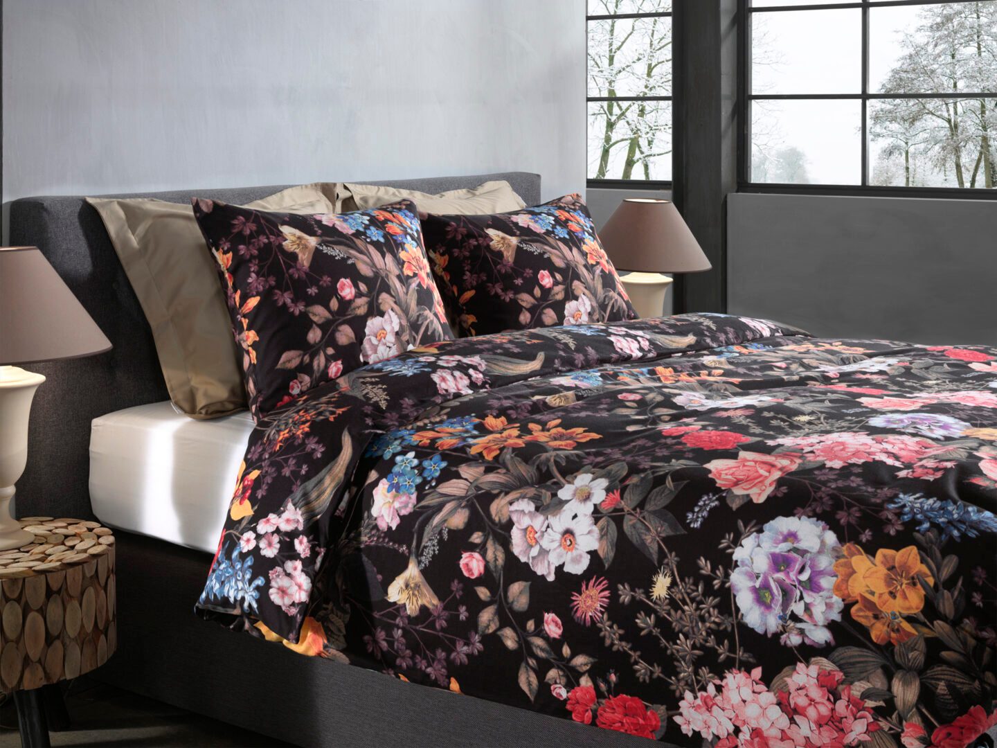 Jane flanel dekbedovertrek