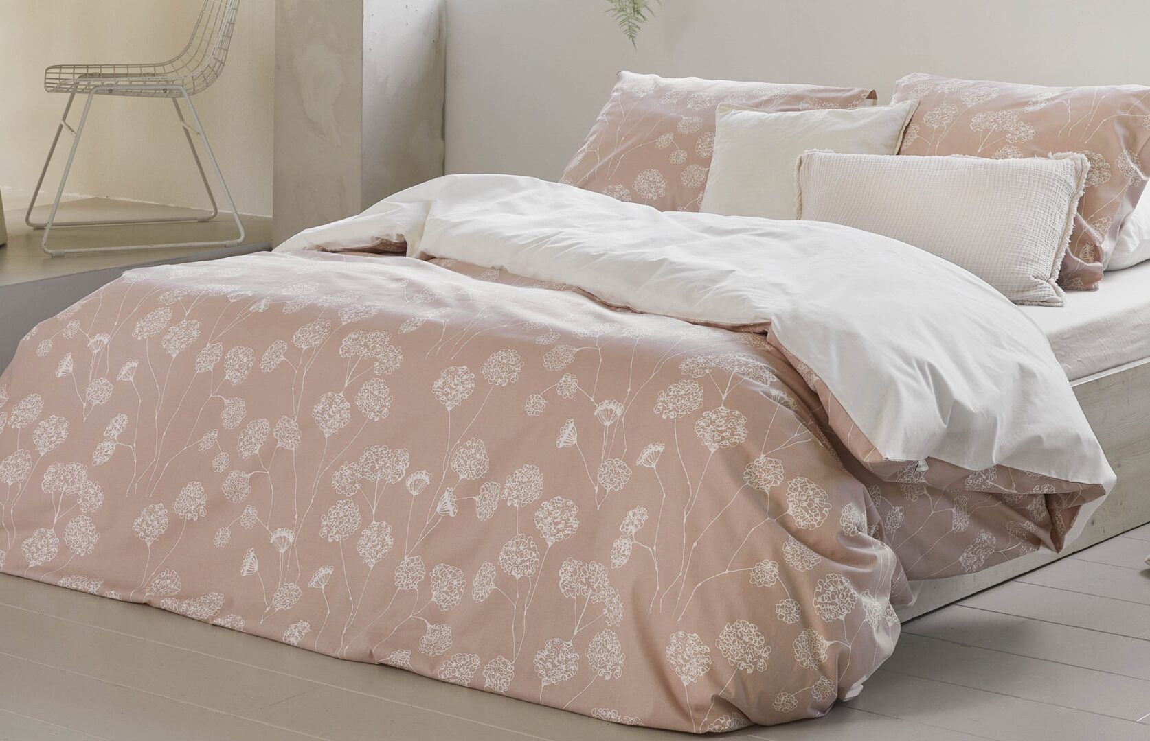 Walra Lovely Millennial dekbedovertrek - roze