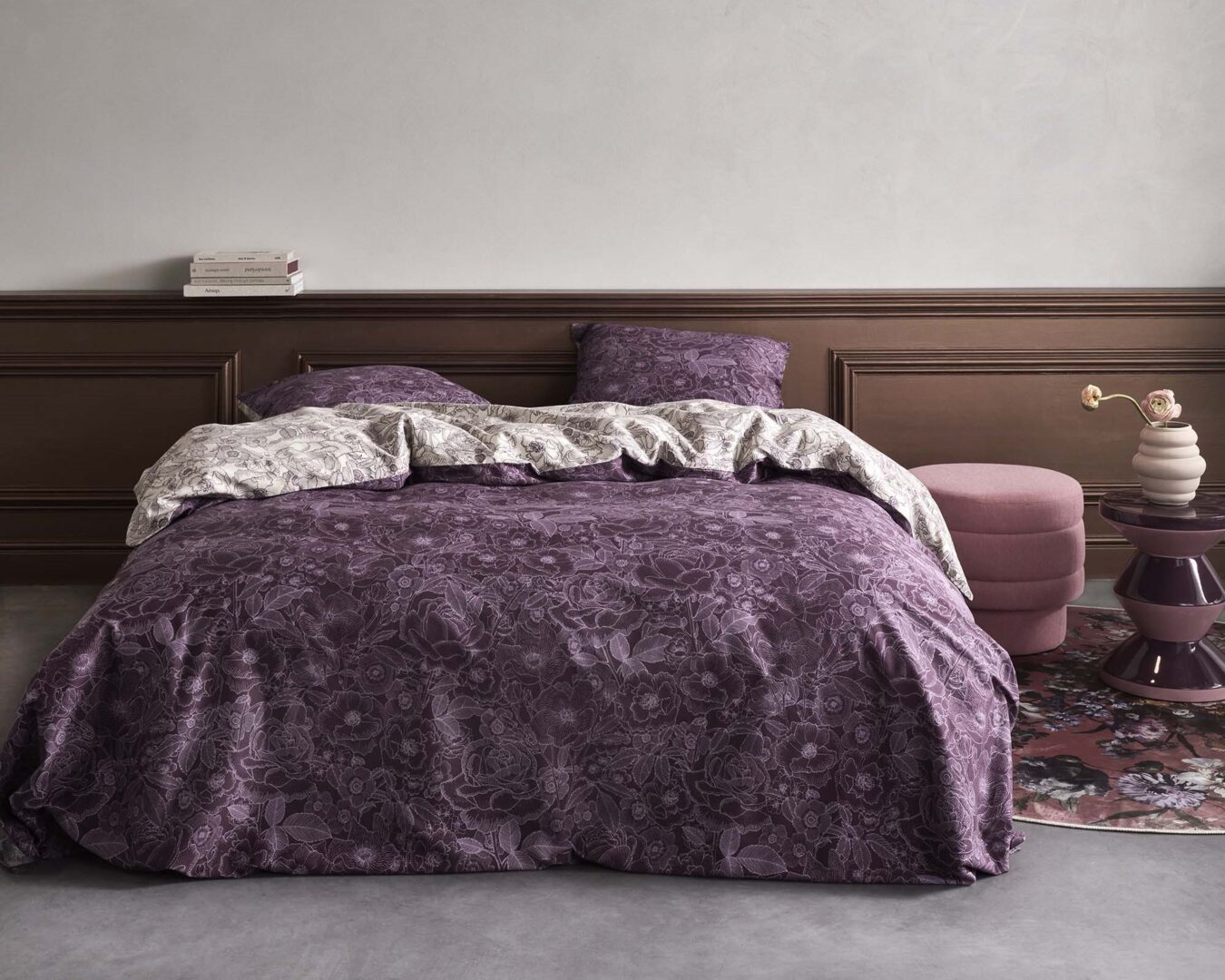 Essenza Camille dekbedovertrek - Plum Wine