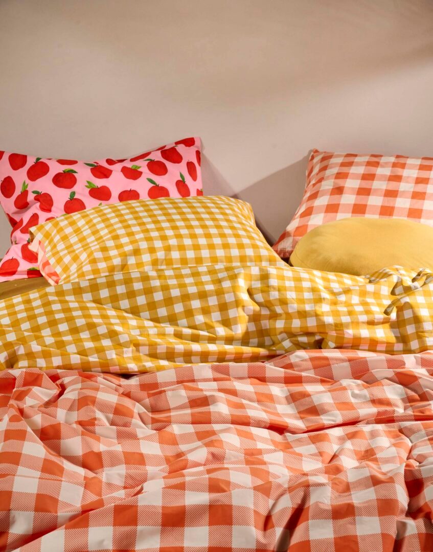 Essenza Checking-in dekbedovertrek - Oranje