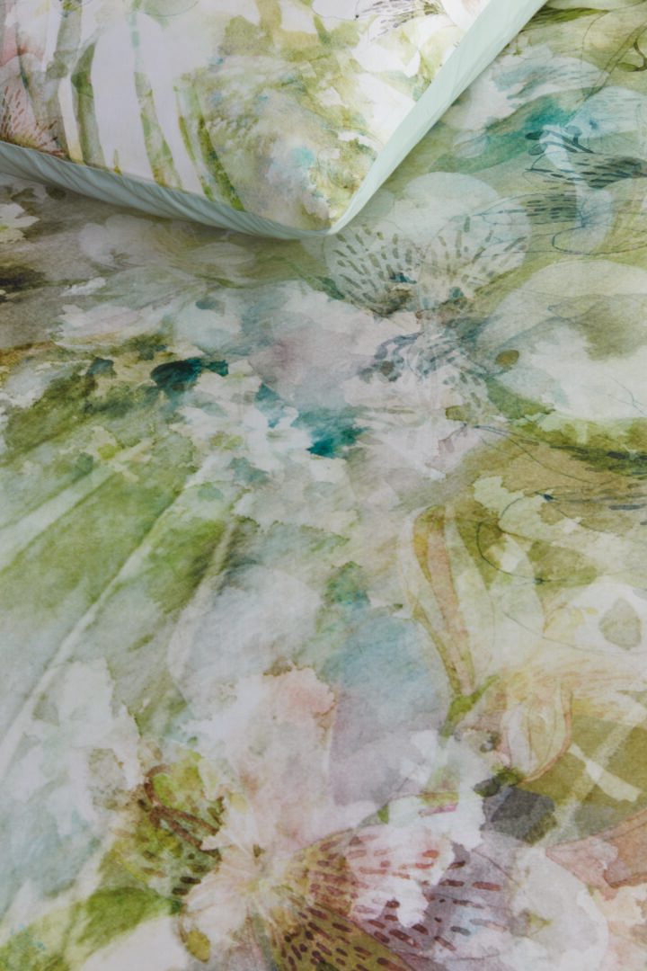 Kardol Elysium dekbedovertrek - blauw groen