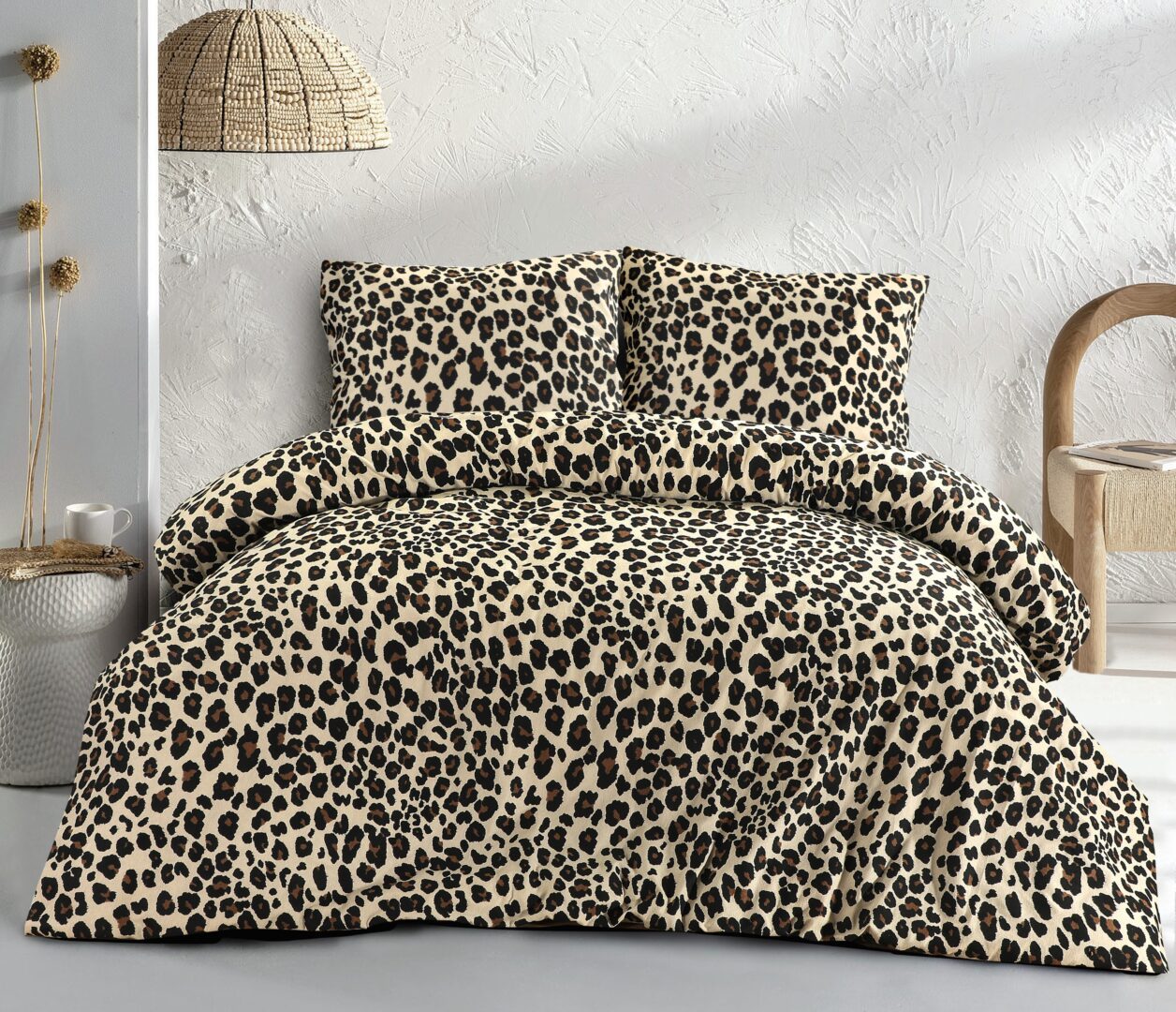 Day Dream Panter flanel dekbedovertrek