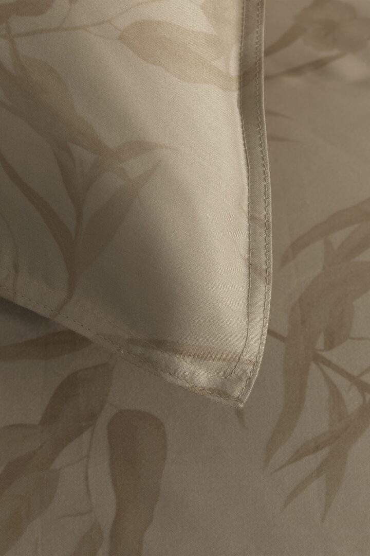 Zohome Fiori di Satinado dekbedovertrek - forest sand