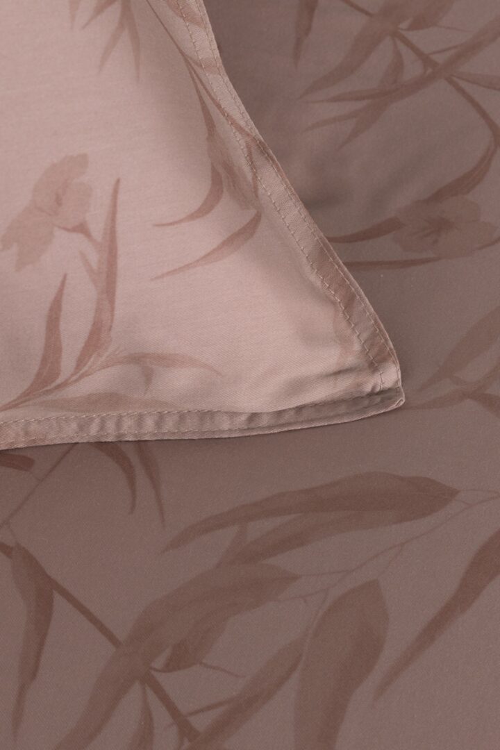 Zohome Fiori di Satinado dekbedovertrek - shady pink