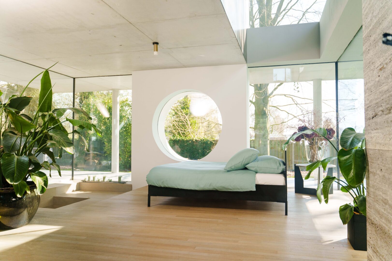 Kayori Kiyo dekbedovertrek - zeeblauw