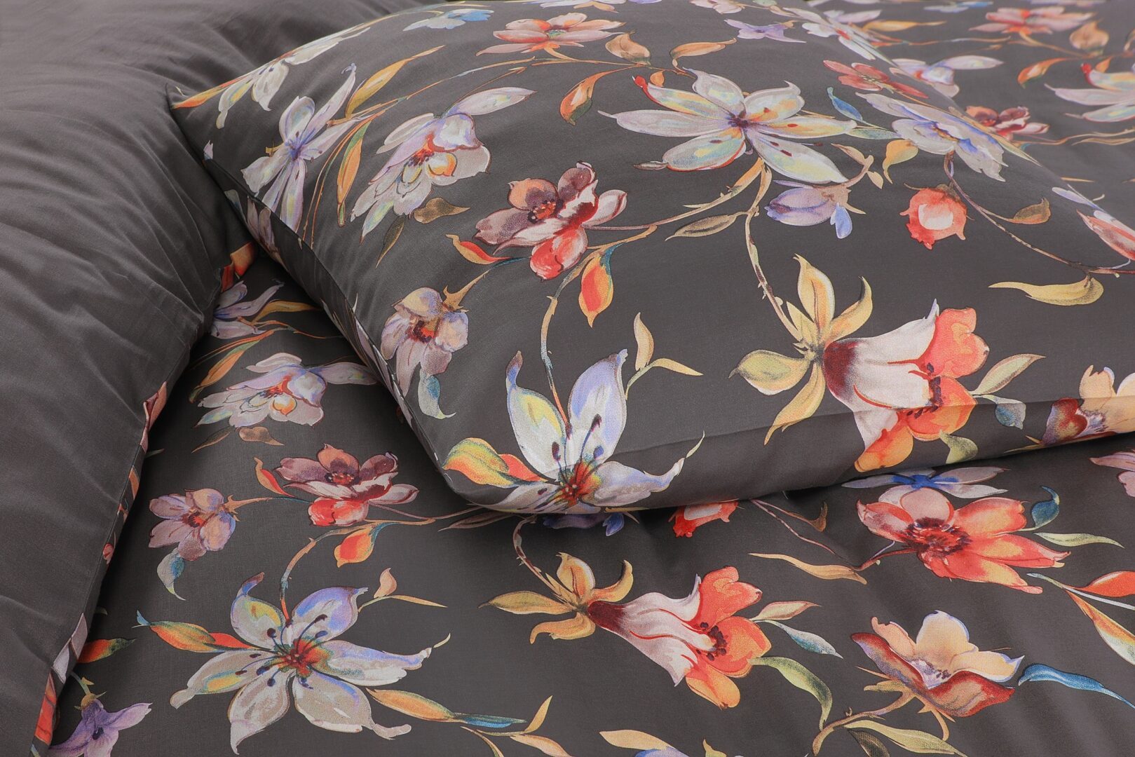 Papillon Nora dekbedovertrek - grijs