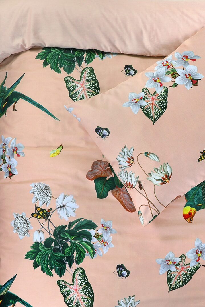 Papillon Parot dekbedovertrek - roze