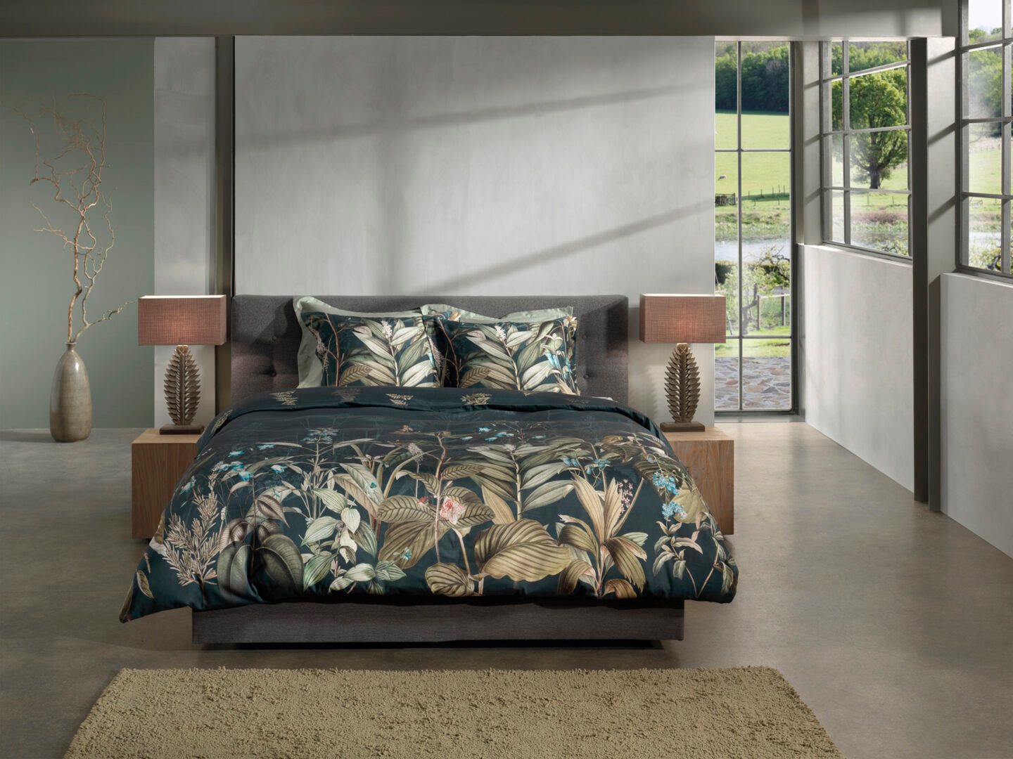 Holly dekbedovertrek - voorzijde