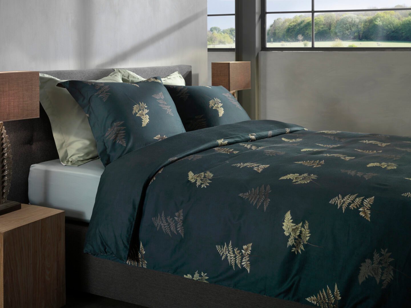 Holly dekbedovertrek - achterzijde