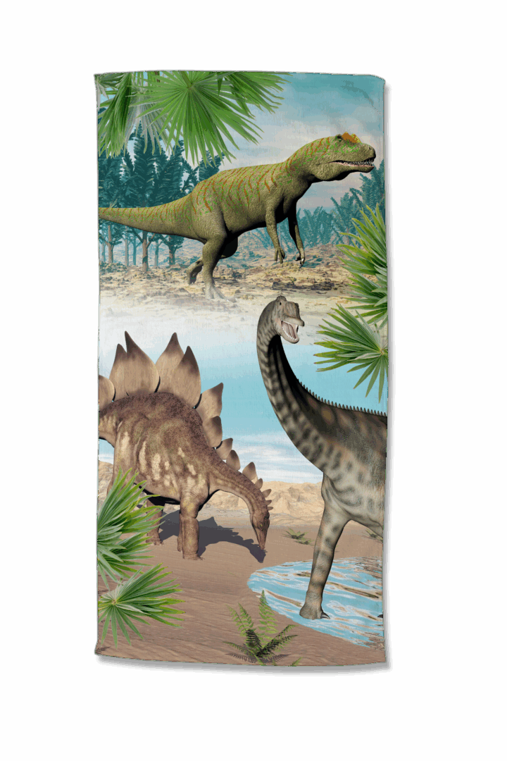 Good Morning Dino Strandlaken - Multi