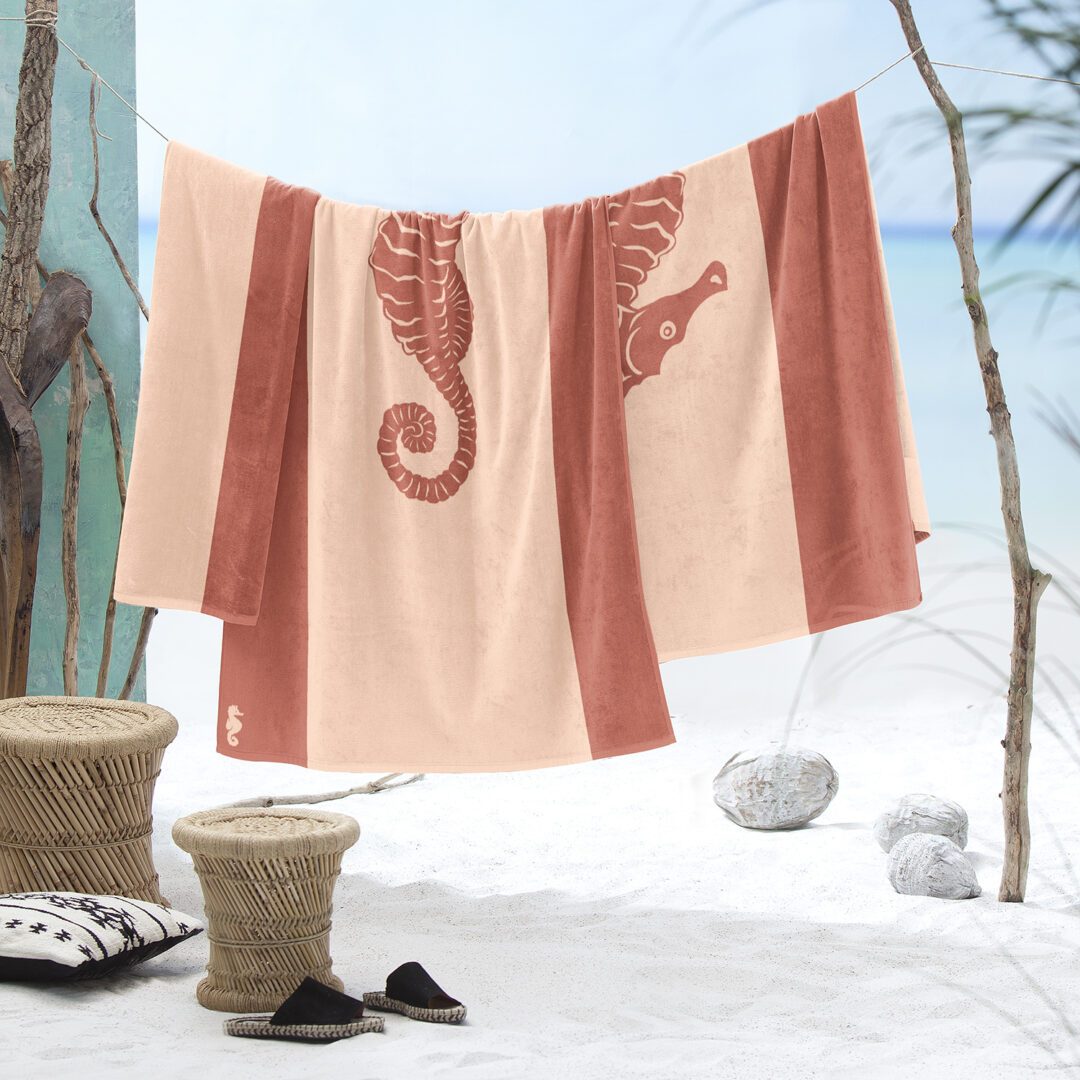 Seahorse Flow Strandlaken - Zand