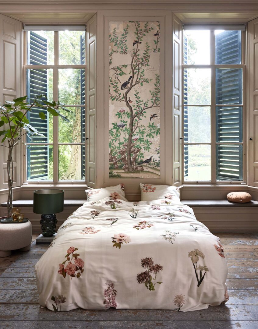 Annebella dekbedovertrek - vanille