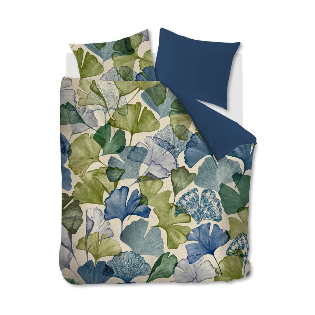 Beddinghouse Sue dekbedovertrek - blauw groen