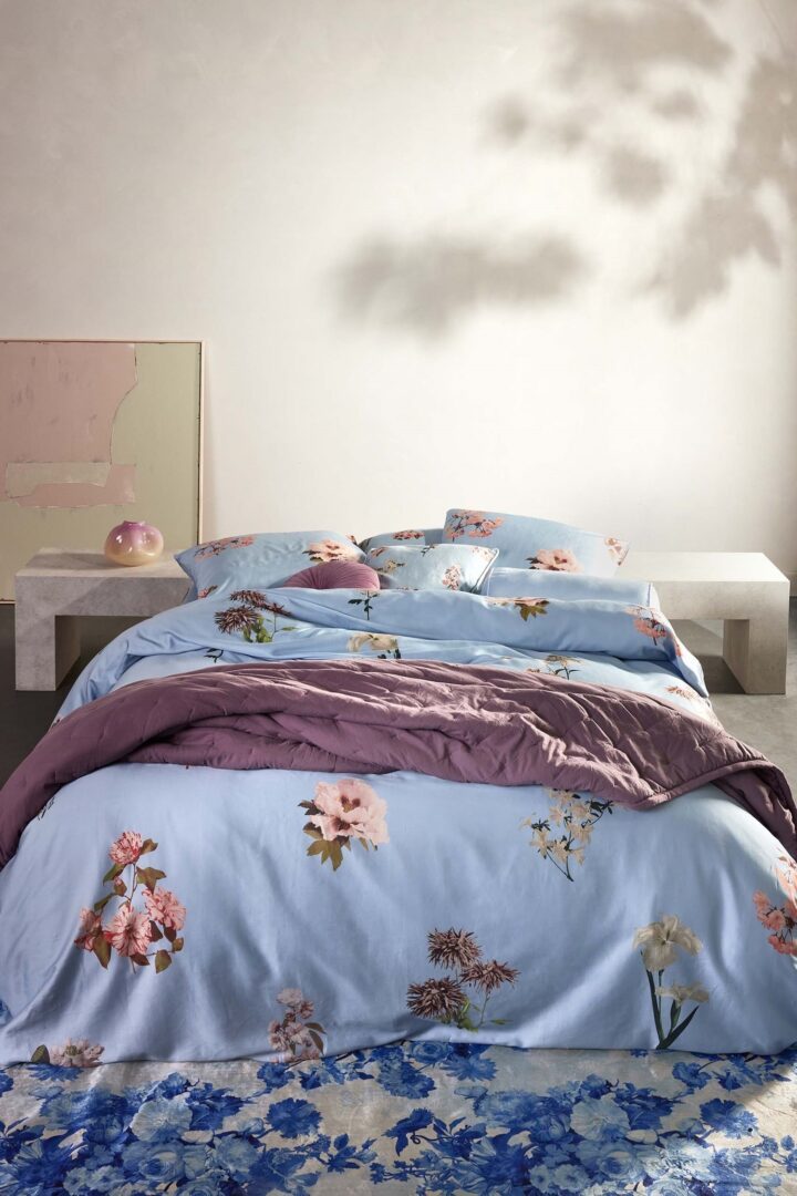 Essenza Annabella dekbedovertrek - zen blue