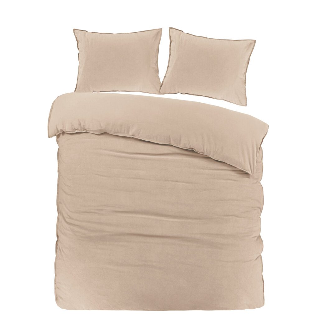 Juliette dekbedovertrek - sand