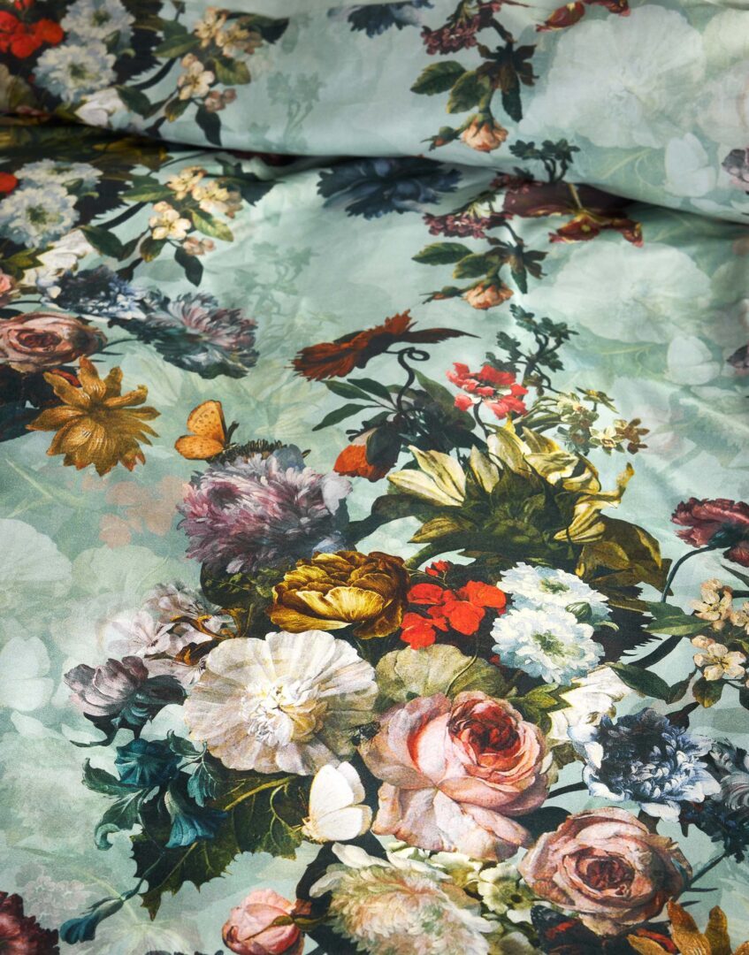 Karli dekbedovertrek - mineral green