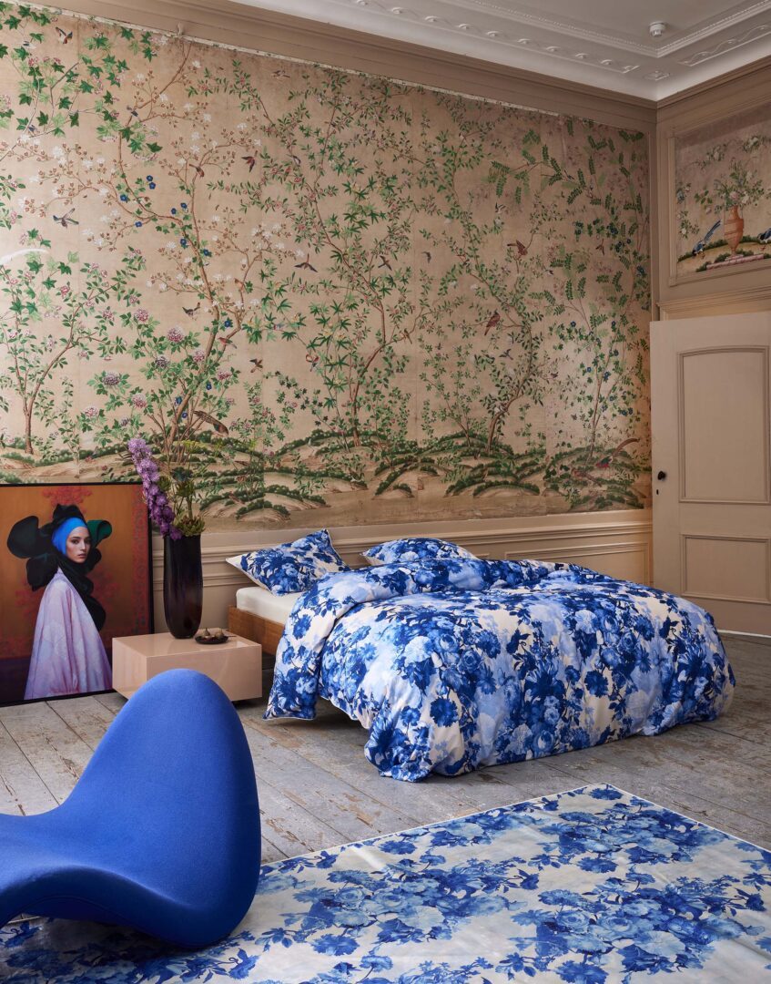 Leila dekbedovertrek - vanille