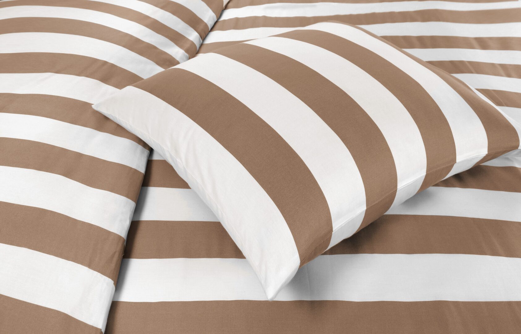 Lewis dekbedovertrek - sand