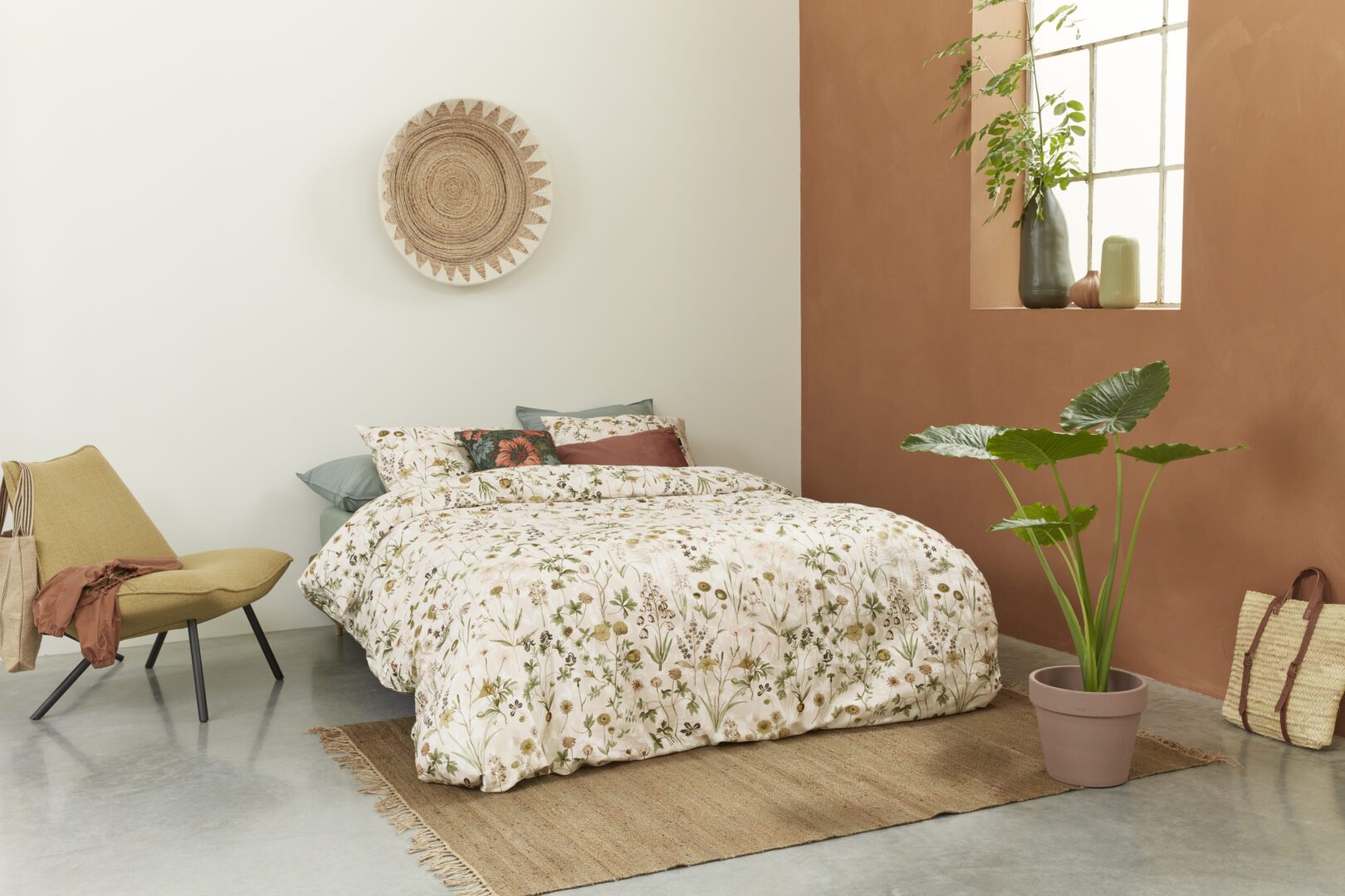 Olivia dekbedovertrek - naturel