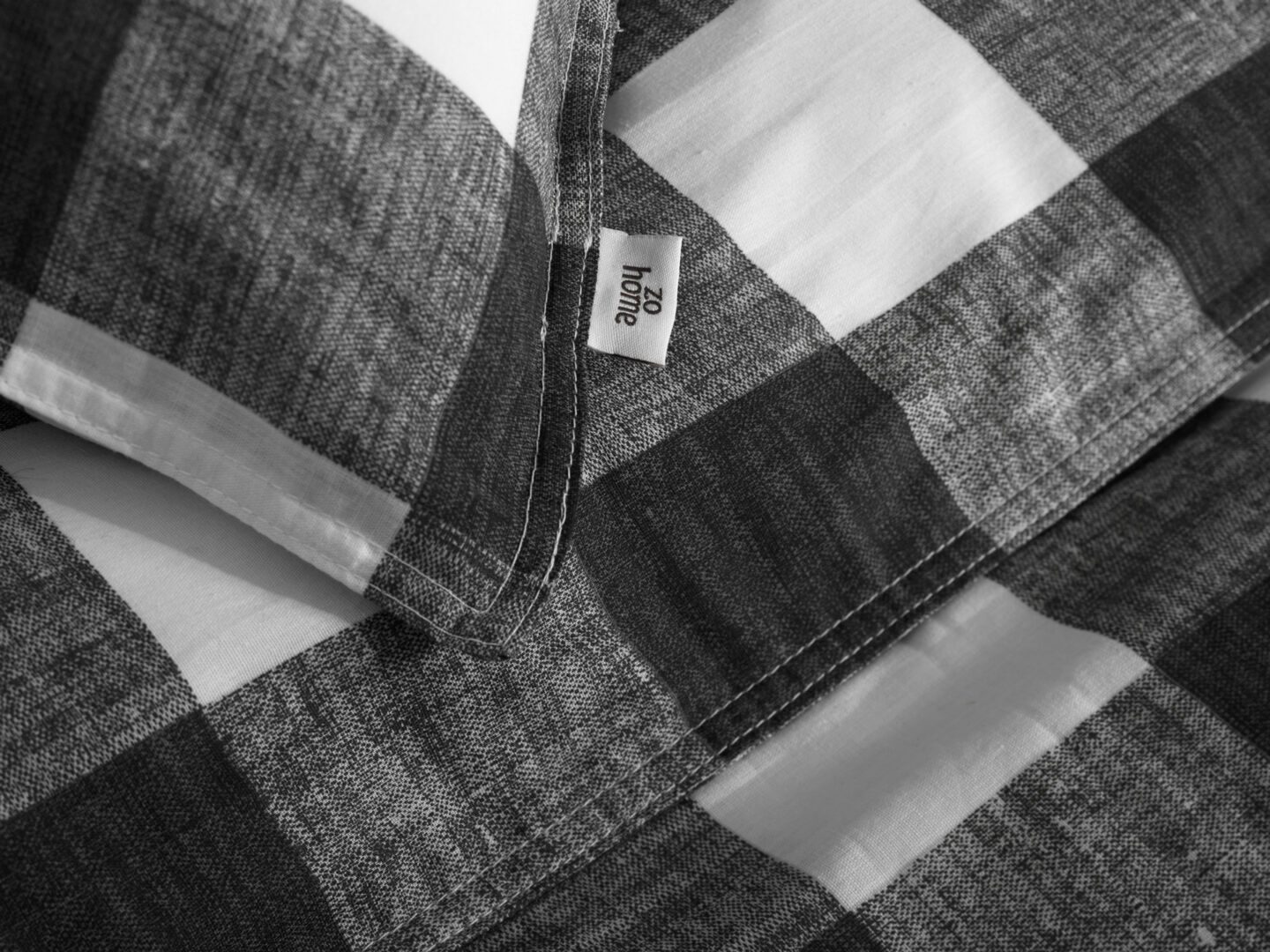 Quattro di Lino dekbedovertrek - dark grey