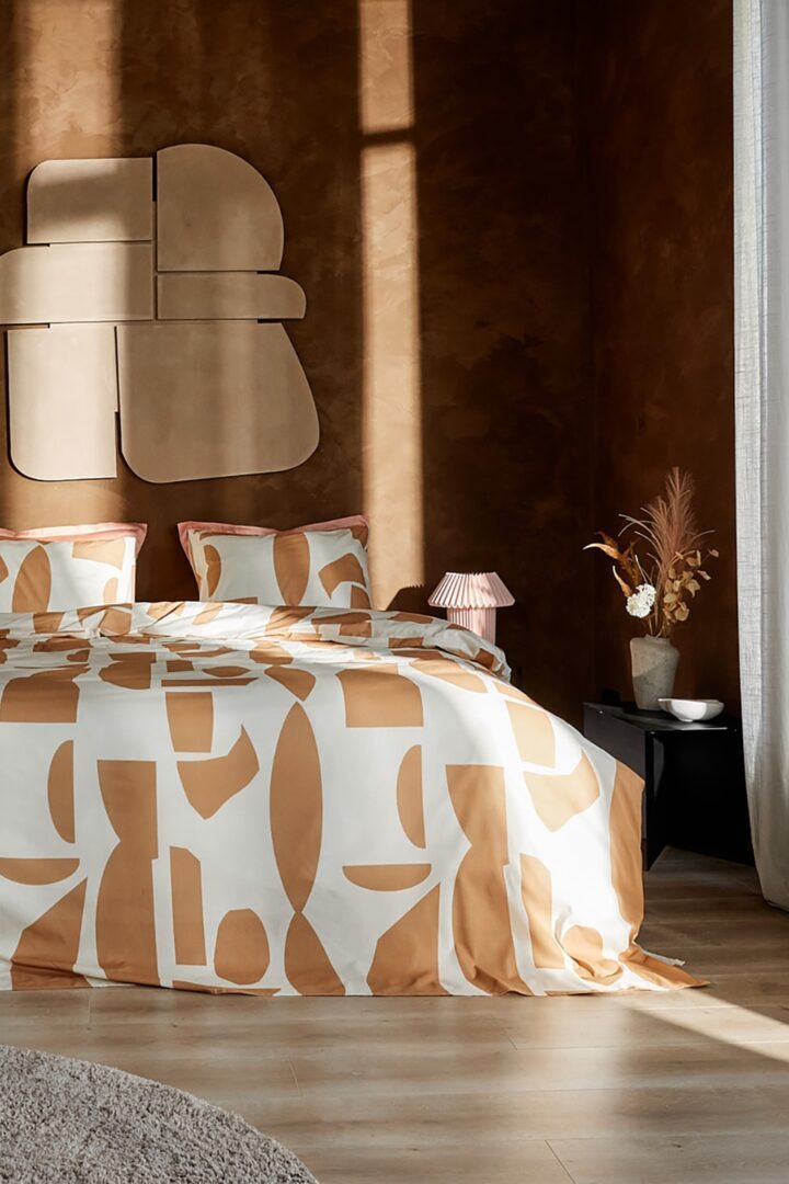 Cinderella Barista dekbedovertrek - brown