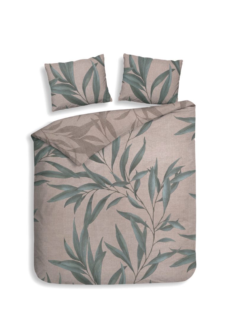 Heckettlane Ramo dekbedovertrek - taupe