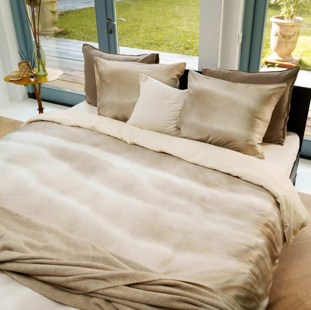 Kayori Kiba dekbedovertrek - zand