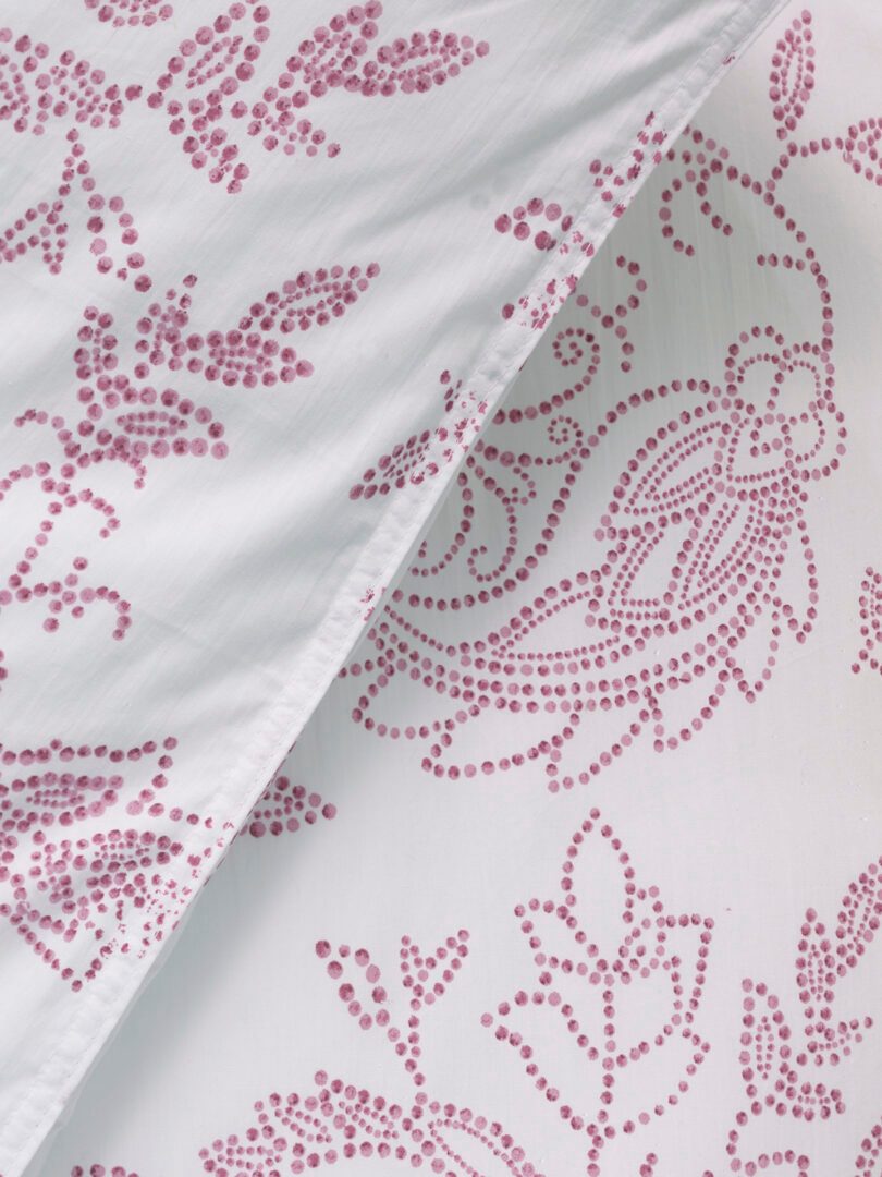 Zohome Indiano dekbedovertrek - lilac-pink