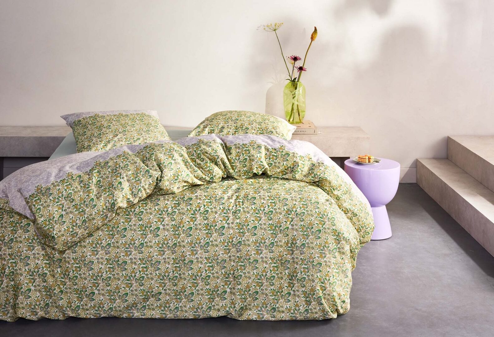 Essenza Levine dekbedovertrek - vanille