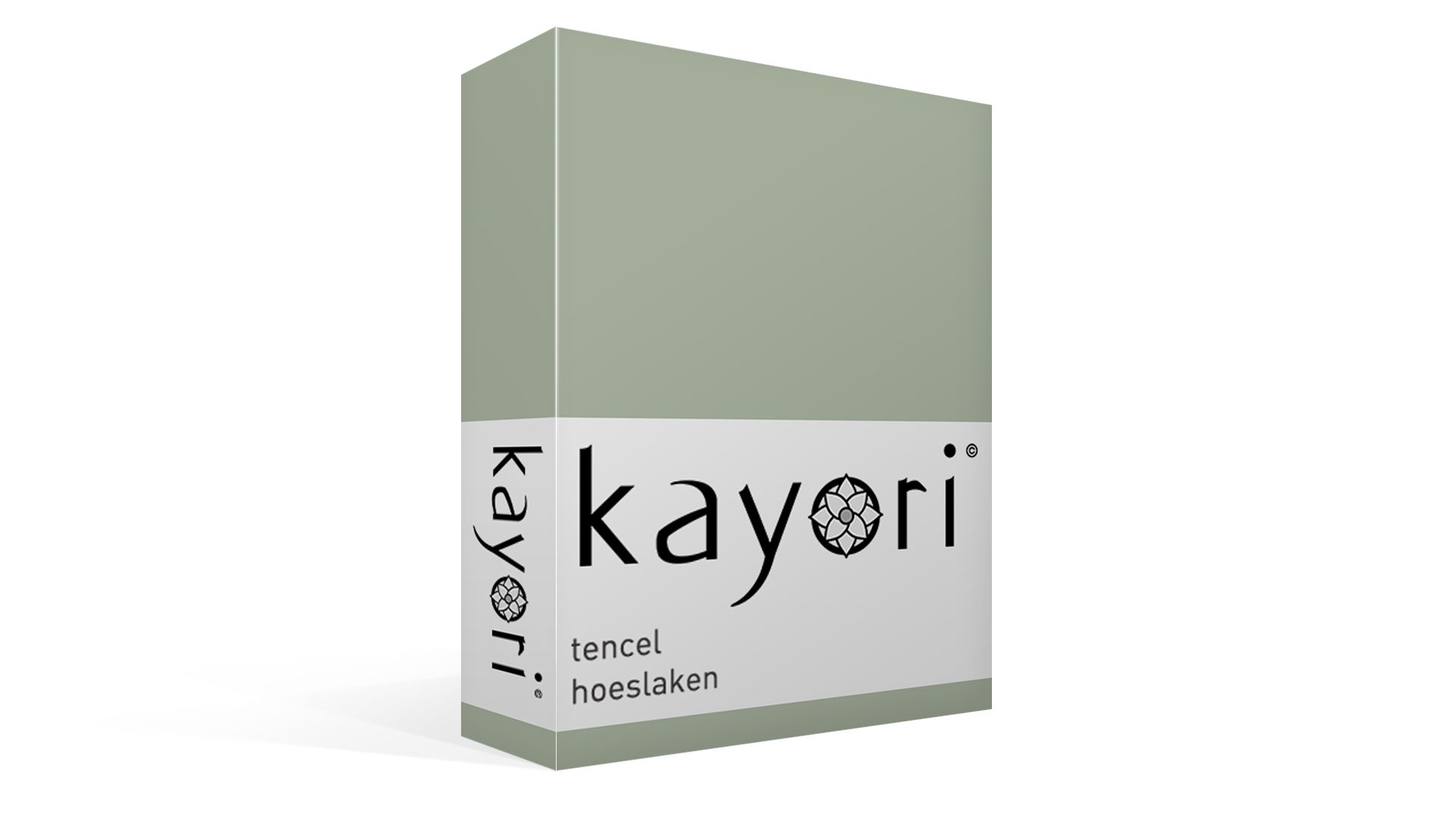 Kayori Kiyo Tencel hoeslaken - saliegroen