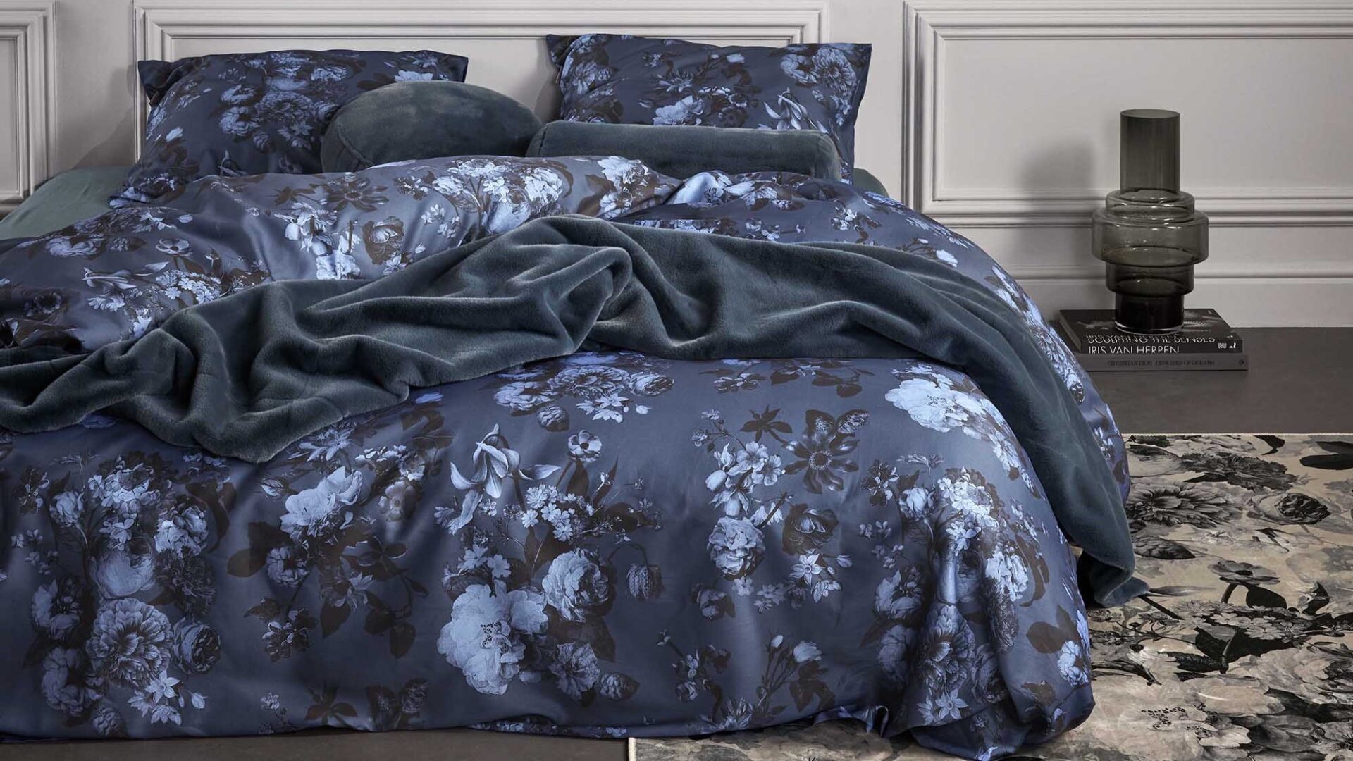 Essenza Florice dekbedovertrek - bijou blue