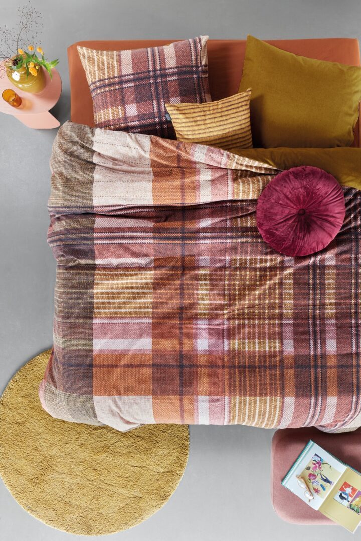 Beddinghouse Rubey flanel dekbedovertrek - multi