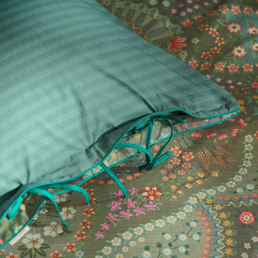 Pip Studio Alfombra dekbedovertrek - Green
