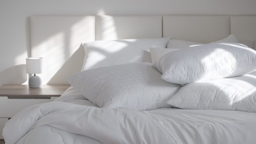 De aanschaf van een nieuw hoofdkussen