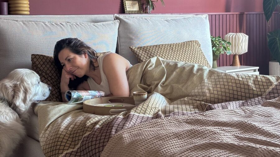 Binnenkijken: De eclectische slaapkamer van Rachelle