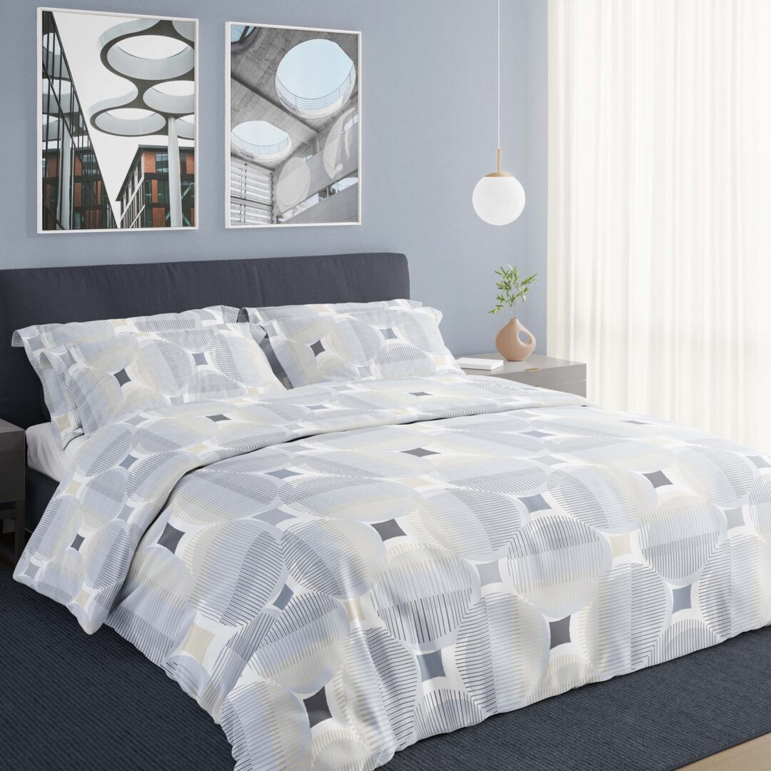 Romanette Kwadro dekbedovertrek