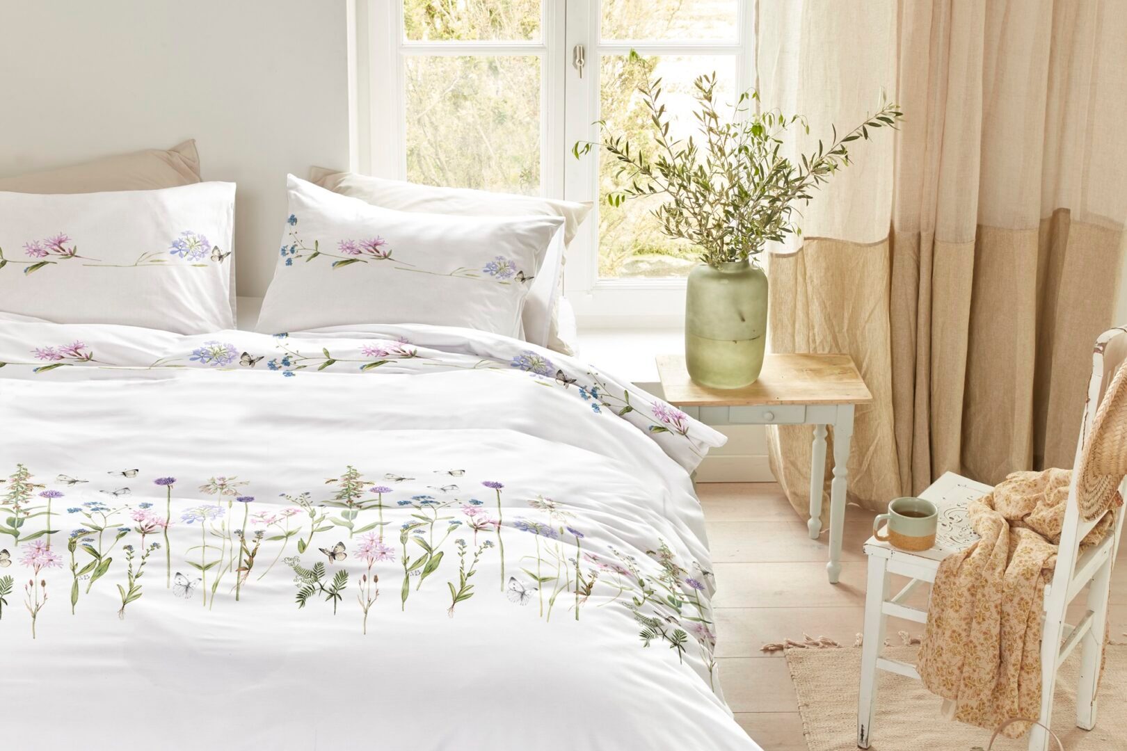 Marjolein Bastin Soft Bloom dekbedovertrek