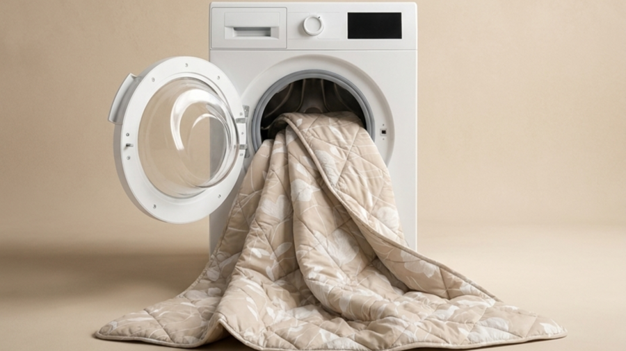 Dekbed zonder overtrek: wassen, drogen en luchten in 6 stappen!