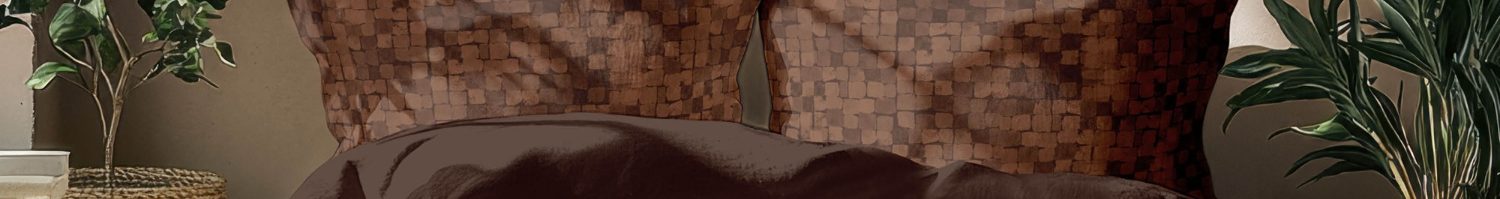 Bruine dekbedovertrekken