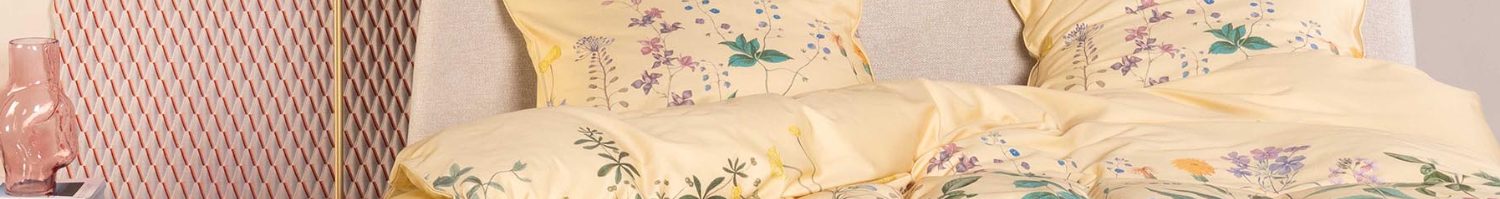 Gele dekbedovertrekken