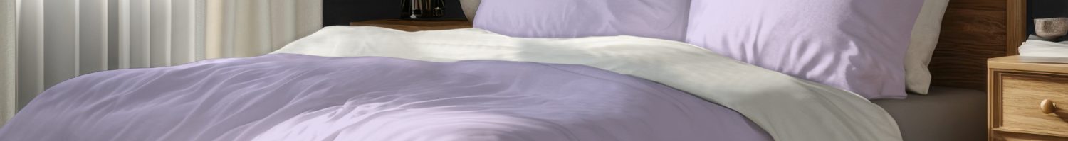 Dekbedovertrek paars