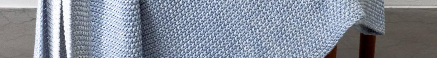 Plaid blauw