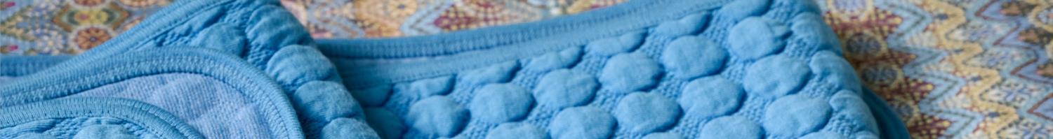 Plaid blauw