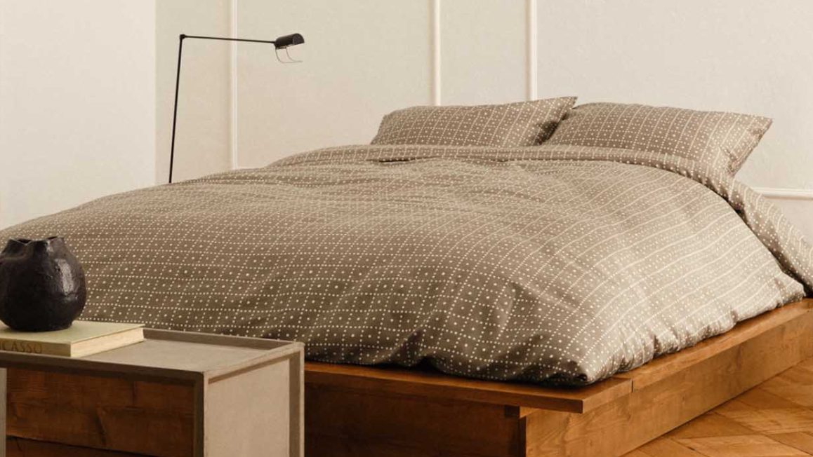 Taupe dekbedovertrekken