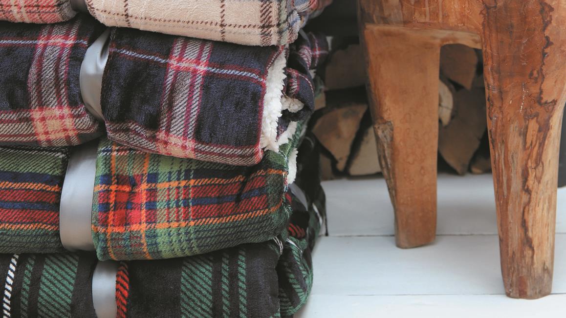 Geruite plaids