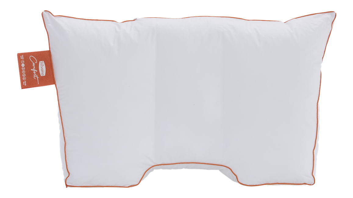 Silvana Comfort Oranje synthetisch zacht hoofdkussen