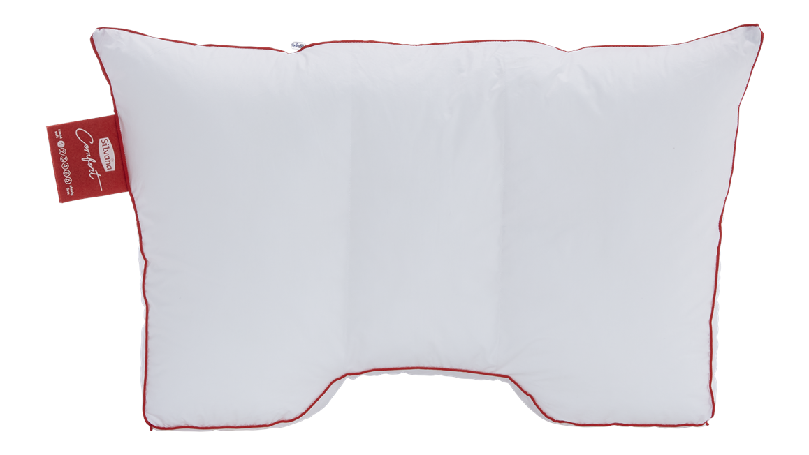 Silvana Comfort Rood synthetisch extra zacht hoofdkussen
