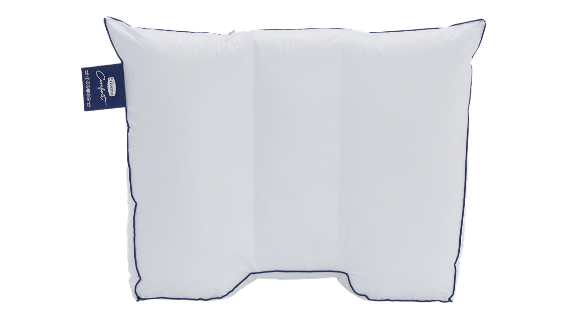 Silvana Comfort Blauw synthetisch medium-stevig hoofdkussen